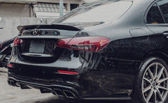 Future design FD Carbon Fiber REAR SPOILER for Mercedes Benz E-Class E43 E53 E63 W213 2017-ON - Performance SpeedShop