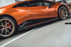 Future Design FD Carbon Fiber SIDE SKIRTS for Lamborghini Huracan EVO - Performance SpeedShop