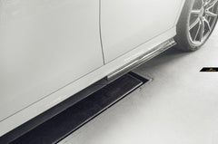 Future design FD Carbon Fiber SIDE SKIRTS for Mercedes Benz E-Class E43 E53 E63 W213 2017-ON - Performance SpeedShop