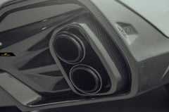 Future Design FD GT Carbon Fiber REAR DIFFUSER for BMW X6 G06 2020-ON - Performance SpeedShop