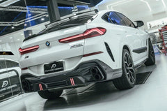 Future Design FD GT Carbon Fiber REAR DIFFUSER for BMW X6 G06 2020-ON - Performance SpeedShop