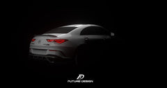 Future Design FD GT Carbon Fiber Rear Diffuser For CLA C118 CLA45 CLA35 CLA250 2020-ON - Performance SpeedShop