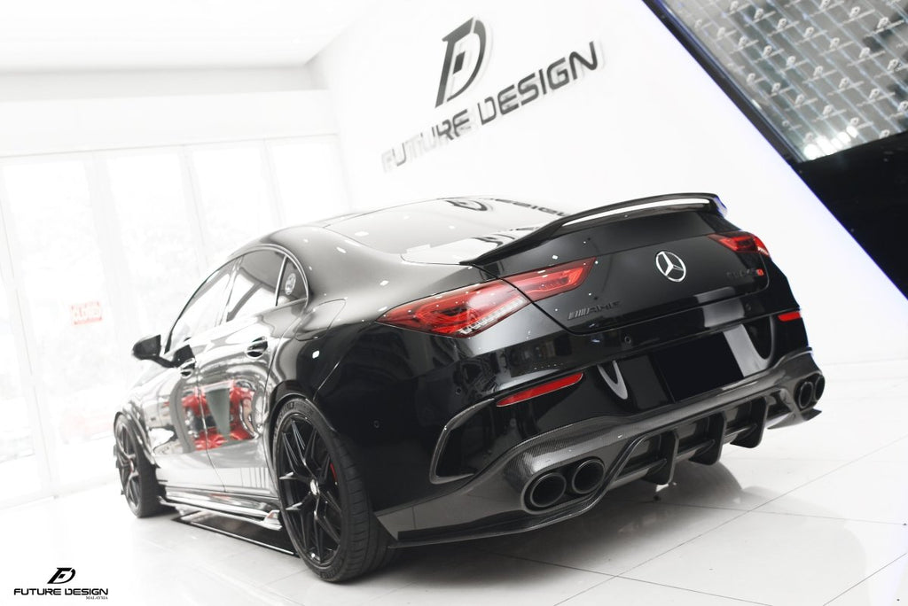 Rear Diffuser Carbon Fiber - Future Design for CLA 2020-2024 – Carbon ...