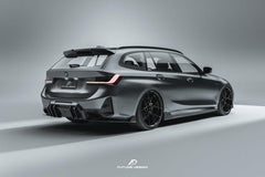 Future Design FD V1 Carbon Fiber Rear Diffuser for BMW G20 / G21 3 Series M340i 330i 2023-ON LCI - Performance SpeedShop