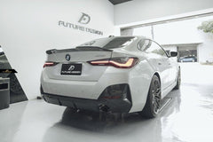 Future Design FD V1 Carbon Fiber REAR SPOILER for BMW I4 G26 & 4 Series G26 Gran coupe 2022-ON - Performance SpeedShop