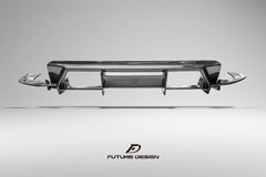 Future Design FD V2 Carbon Fiber REAR DIFFUSER for M3 G80 & M4 G82 G83 2021-ON - Performance SpeedShop