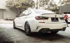 Future Design MP Style Carbon Fiber Rear Spoiler for BMW G20 / G21 3 Series & M3 G80 2019-ON - Performance SpeedShop