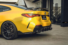 BMW M4 M4C M4CS G82 G83 2021-ON & I4 M50 / e Drive 40 G26 2022-ON & 4 Series Gran Coupe M440 430 G26 2022-ON with Aftermarket Parts - MP Style Rear Wing Carbon Fiber/FRP from Future Design
