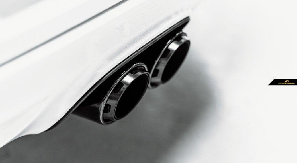 Future Design Porsche 718 Cayman / Boxster G.I. Exhaust Tips - Performance SpeedShop