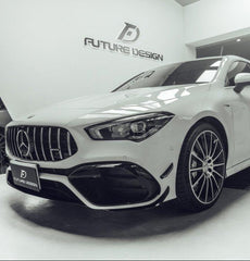 Mercedes Benz CLA45 CLA35 AMG C250 2020-ON with Aftermarket Parts - CLA45 Conversion Front Bumper Set PP from Future Design