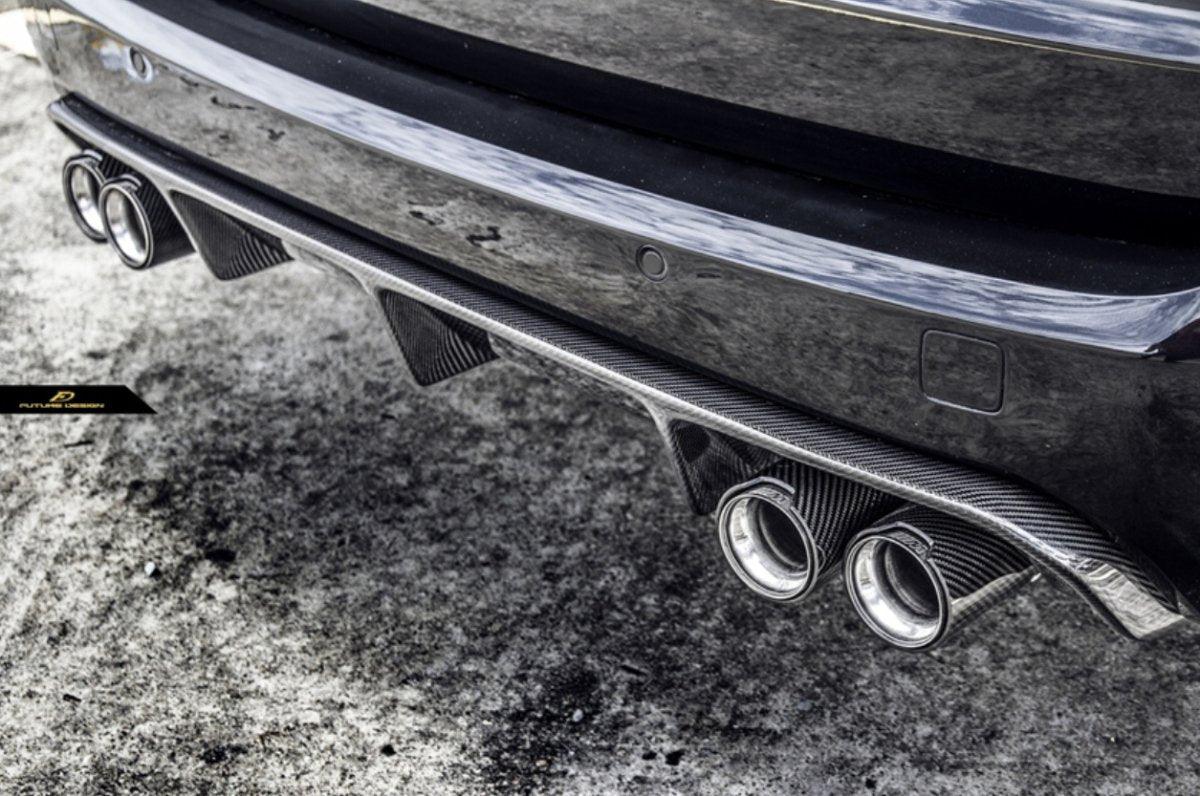 Carbon Fiber Rear Diffuser for BMW X5M X6M – Carbon Showroom