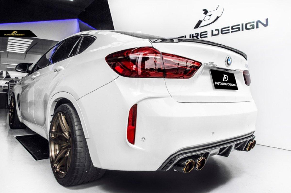 Bmw Custom Rear Diffuser Carbon Fiber Rear Diffuser for BMW X5M X6M – Carbon Showroom