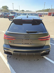 Future Design Blaze Carbon Fiber REAR DIFFUSER & CANARDS for Audi RS6 RS7 C8 2020-2026