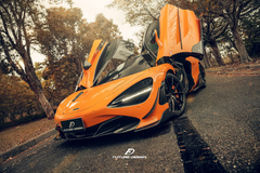 Future Design Front Splitters for McLaren 720S 2018-2023 Pre-preg Carbon/FRP