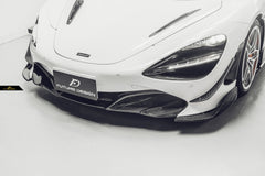 Future Design Front Splitters for McLaren 720S 2018-2023 Pre-preg Carbon/FRP