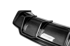 Tesla Model 3 Performance Long Range Standard Base 2017 2018 2019 2020 2021 2022 2023 with Aftermarket Parts - V Style Rear Diffuser?Carbon Fiber from Aero Republic