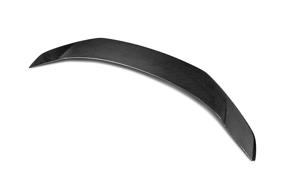 Tesla Model 3 Performance Long Range Standard Base 2017 2018 2019 2020 2021 2022 2023 with Aftermarket Parts - V Style Rear Spoiler?Carbon Fiber from Aero Republic