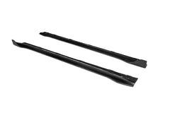 Tesla Model 3 Performance Long Range Standard Base 2017 2018 2019 2020 2021 2022 2023 with Aftermarket Parts - V Style Side Skirts?Carbon Fiber from Aero Republic