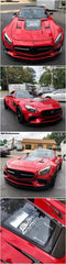 IMP-Performance Carbon Fiber Transparent Hood for Mercedes Benz AMG GT & GTS - Performance SpeedShop