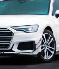 Karbel Carbon Dry Carbon Fiber Front Bumper Canards for Audi S6 & A6 S-Line & A6 Avant 2019-ON C8 - Performance SpeedShop