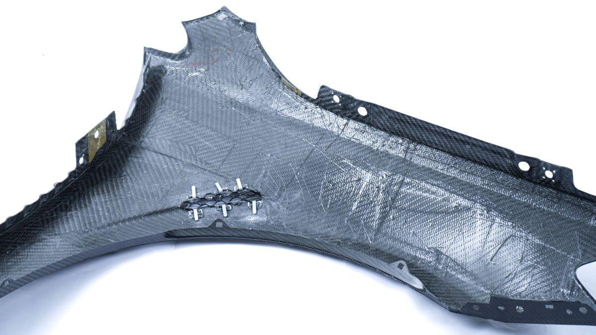 Karbel Carbon Dry Carbon Fiber Front Fenders for Volkswagen Golf & GTI & Golf R MK7.5 - Performance SpeedShop