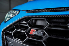 Audi S4 A4 S-line (with s-line bumper, does not fit base model) B9.5 2020-ON with Aftermarket Parts - Grill Pre-preg Carbon Fiber from Karbel Carbon