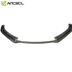 Audi S4 A4 S-line (with s-line bumper, does not fit base model) B9 2019 with Aftermarket Parts - Front Lip Pre-preg Carbon Fiber from Karbel Carbon