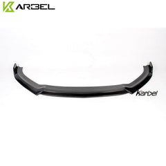 Audi S3 A3 S-line (with s-line bumper) 8V.5 2017-2020 with Aftermarket Parts - Front Lip Pre-preg Carbon Fiber from Karbel Carbon