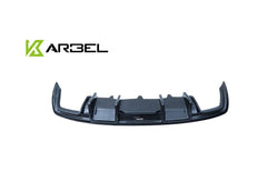 Audi A5 (fits base model, does not fit s-line) B8.5 2012 2013 2014 2015 2016 with Aftermarket Parts - Rear Diffuser Pre-preg Carbon Fiber from Karbel Carbon