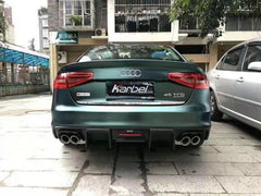Audi S4 A4 S-line (with s-line bumper, does not fit base model) B8.5 2013 2014 2015 2016 with Aftermarket Parts - Rear Diffuser Pre-preg Carbon Fiber from Karbel Carbon