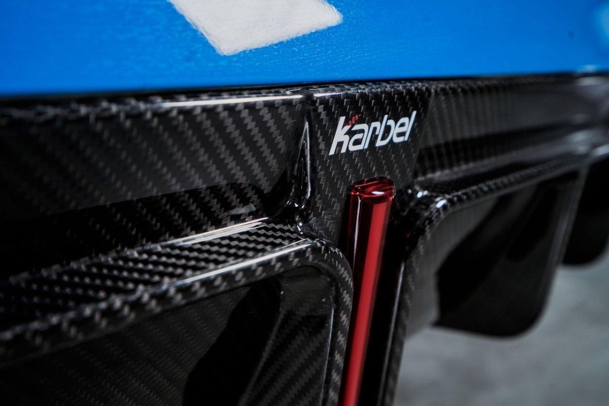 Audi S4 B9.5 2020-ON with Aftermarket Parts - Rear Diffuser & Canards V1 Style Pre-preg Carbon Fiber from Karbel Carbon