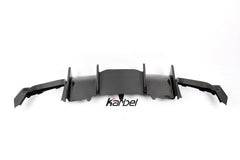 Audi S5 A5 S-line (with s-line bumper, does not base model) B8.5 2012-2016 with Aftermarket Parts - V2 Style Rear Diffuser Pre-preg Carbon Fiber from Karbel Carbon