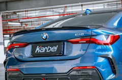 BMW 4 series 430i M440i G22 G23 2020-ON & M4 / M4C / M4CS  G82 2021-ON with Aftermarket Parts - Rear Spoiler Pre-preg Carbon Fiber from Karbel Carbon