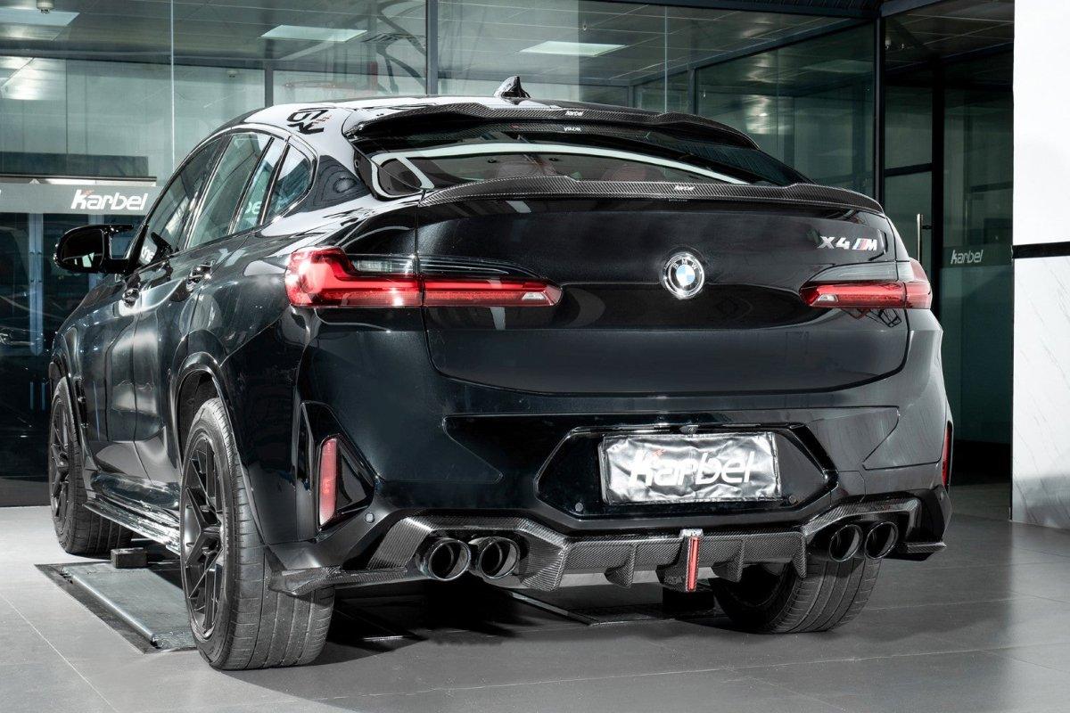 Karbel Carbon Dry Carbon Fiber Rear Trunk Spoiler for BMW X4 & X4M & X4MC F98 G02 2019-2021 - Performance SpeedShop