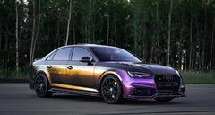 Audi S4 A4 B9 / B9.5 2017-ON with Aftermarket Parts - Side Skirts & Upper Side Skirt Trim Pre-preg Carbon Fiber from Karbel Carbon