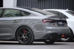 Audi S5 A5 B9.5 2020 2021 2022 2023 2024 Early 2025 With Aftermarket Parts - Side Skirts Extensions Dry Pre-preg Carbon Fiber from Karbel Carbon
