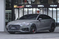 Audi S5 A5 B9.5 2020 2021 2022 2023 2024 Early 2025 With Aftermarket Parts - Side Skirts Extensions Dry Pre-preg Carbon Fiber from Karbel Carbon