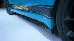 Porsche 911 991.2 GT3 2018 2019 with Aftermarket Parts - Side Skirts Pre-preg Carbon Fiber from Karbel Carbon