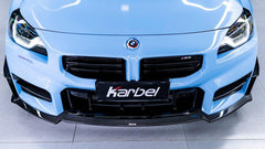 BMW M2 / M2C G87 2023-ON with Aftermarket Parts - Front Lip Pre-preg Carbon Fiber from Karbel Carbon
