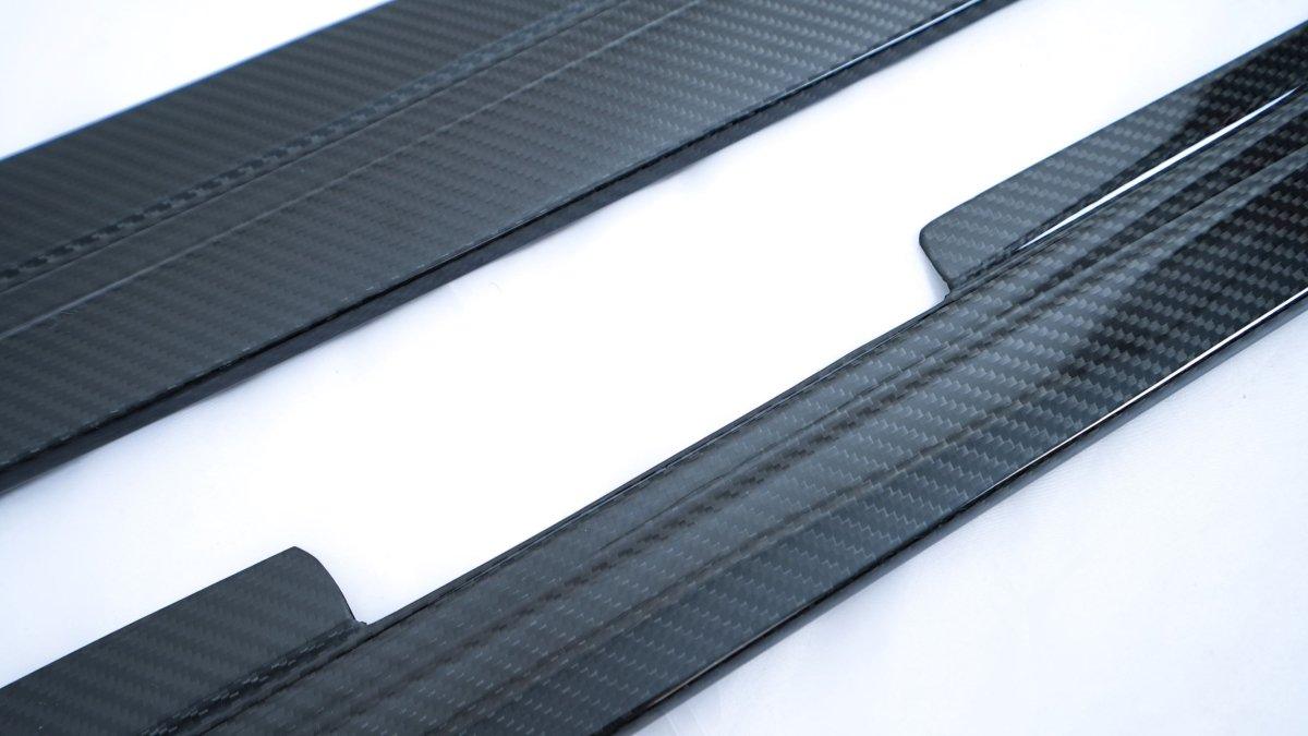 Audi RS5 S5 A5 B9 2017 2018 2019 with Aftermarket Parts - Side Skirts Pre-preg Carbon Fiber from Karbel Carbon