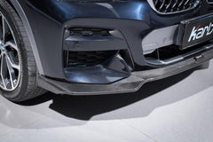 Karbel Carbon Pre-preg Carbon Fiber Front Lip for BMW X3 G01 & X4 G02 2019-2021 - Performance SpeedShop