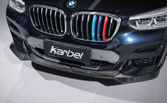 Karbel Carbon Pre-preg Carbon Fiber Front Lip for BMW X3 G01 & X4 G02 2019-2021 - Performance SpeedShop