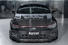 Volkswagen Golf R / GTI / Golf MK8 2022-ON with Aftermarket Parts - Hood Pre-preg Carbon Fiber from Karbel Carbon
