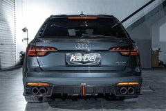 Audi A4 allroad B9.5 2020-ON with Aftermarket Parts - Rear Diffuser Pre-preg Carbon Fiber from Karbel Carbon