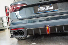 Audi A4 allroad B9.5 2020-ON with Aftermarket Parts - Rear Diffuser Pre-preg Carbon Fiber from Karbel Carbon