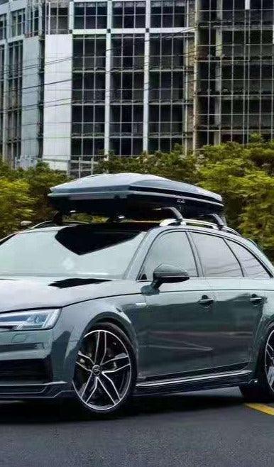 Audi A4 allroad B9 2017-2019 with Aftermarket Parts - Side Skirts Pre-preg Carbon Fiber from Karbel Carbon
