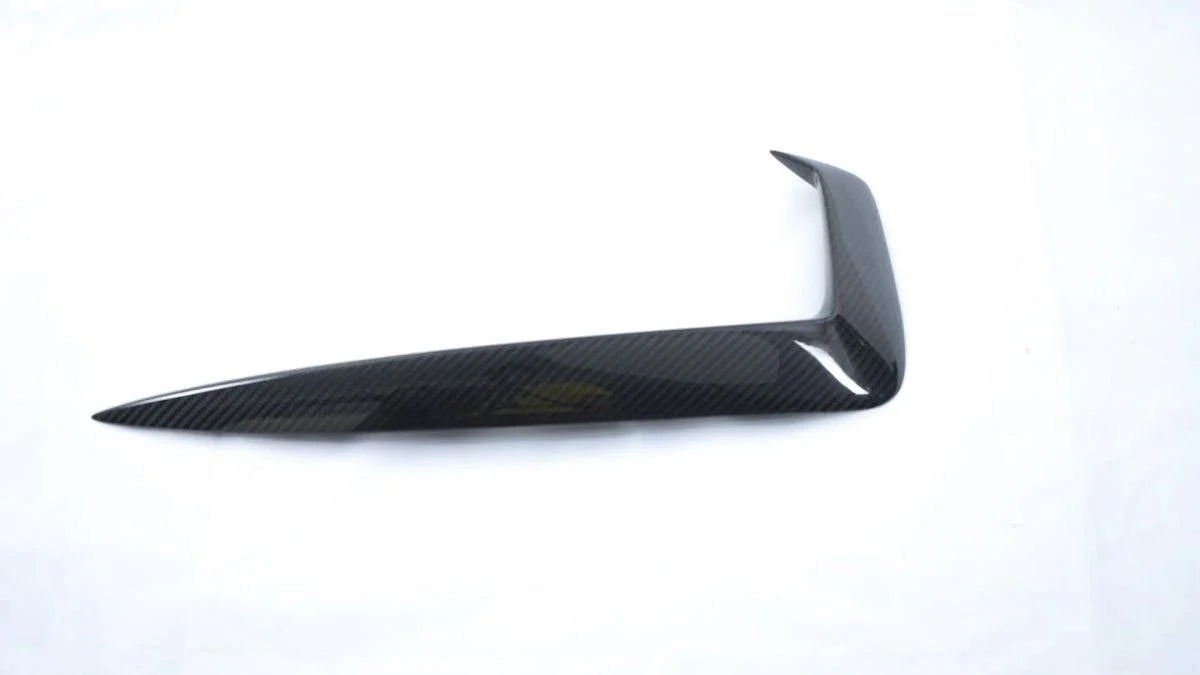 Audi A4 allroad B9 2017-2019 with Aftermarket Parts - Upper Valences Pre-preg Carbon Fiber from Karbel Carbon