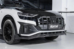 Karbel Carbon Pre-preg Carbon Fiber Upper Valences For Audi SQ8 Q8 S-line 2020-2022 - Performance SpeedShop