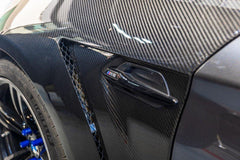 BMW M2 / M2C F87 2016 2017 2018 2019 2020 2021 with Aftermarket Parts -  Front Fenders Pre-preg Carbon Fiber from Karbel Carbon