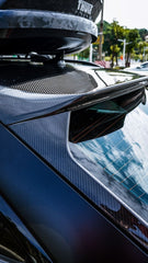 Audi A6 Allroad C8 2020-ON with Aftermarket Parts - V1 Style Rear Roof Spoiler Pre-preg Carbon Fiber from Karbel Carbon